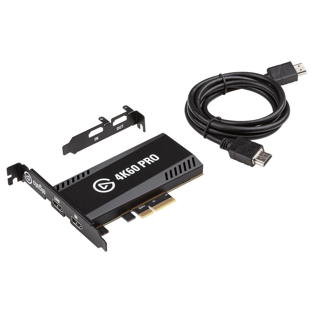 Elgato Game Capture 4K60 Pro MK.2 - 4K60 HDR Game Capture Card for PC, PS5, Xbox Series X - Stream & Record Ultra HD Gameplay for Twitch, YouTube, Gaming Setup