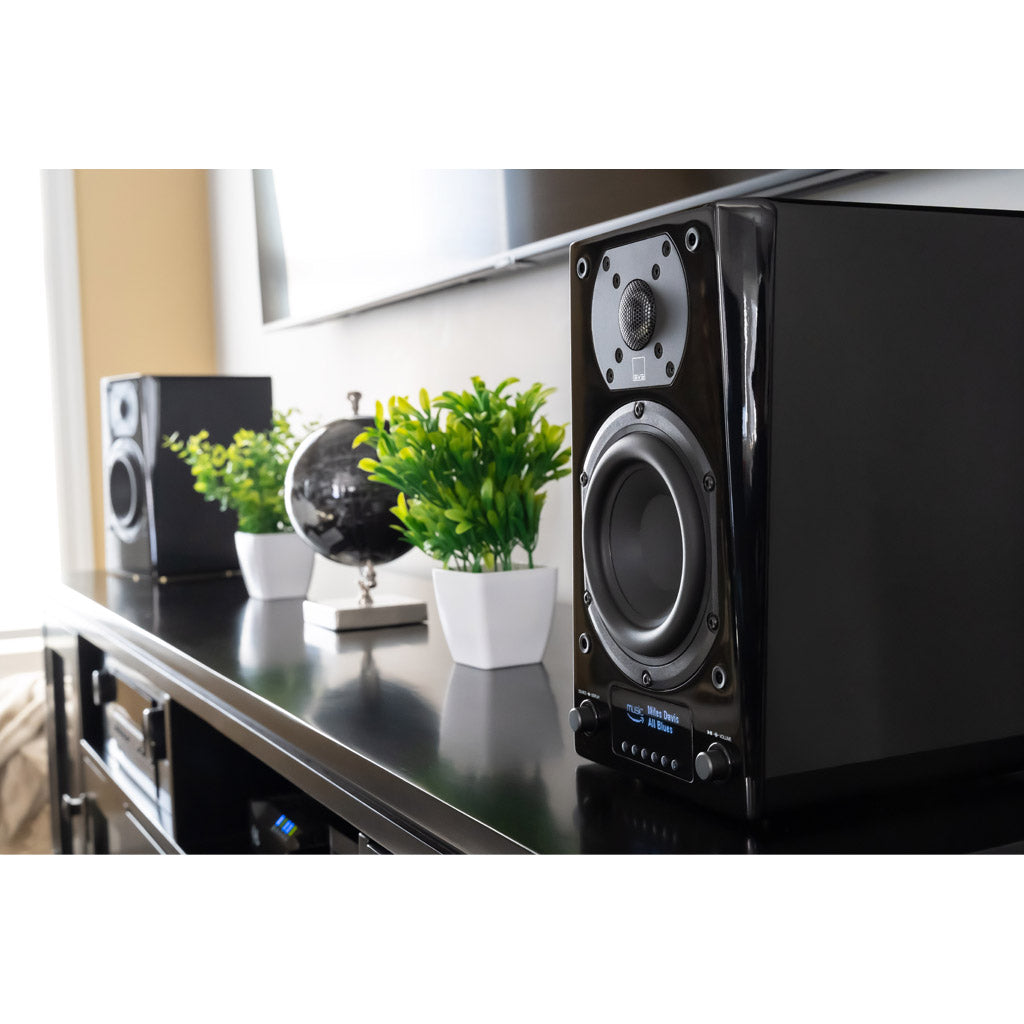 Premium Wireless Pro Speaker Pair - White Gloss Finish - High-Quality Bluetooth Speakers for Home, Party & Outdoor Use - Sold by Outlet