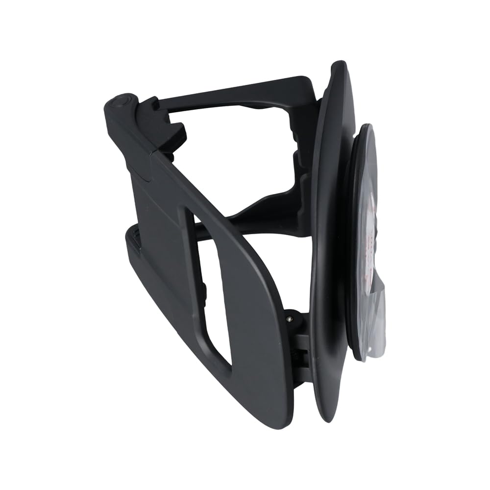 Vctitil 360° Rotatable Car Phone Holder - Durable Black Dashboard Mount for iPhone & Android - Horizontal & Vertical Adjustable Car Accessories for Safe Driving & Navigation