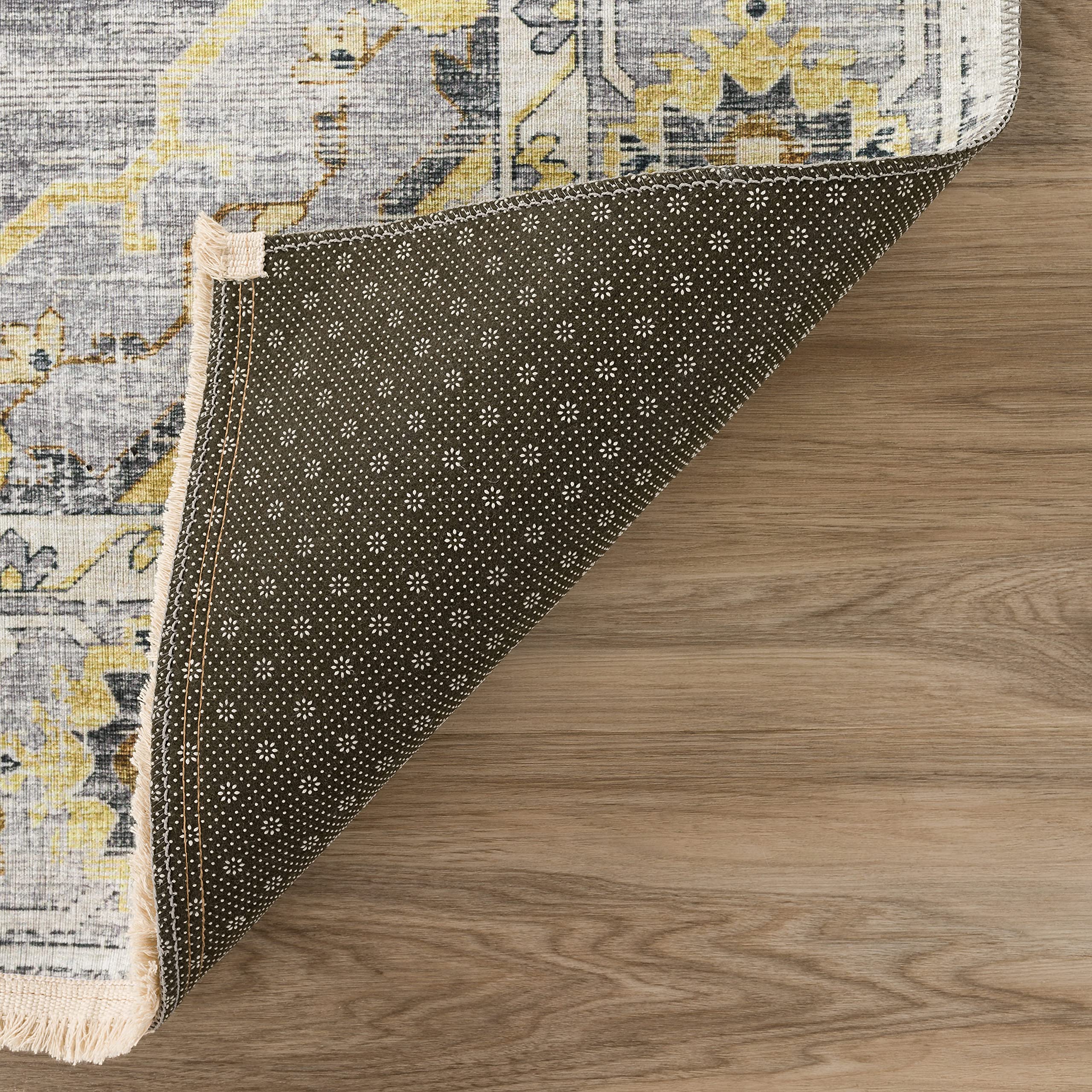 Addison Rugs Sterling AST31 Silver 3' x 5' Area Rug - Soft Modern Indoor Runner for Living Room, Bedroom & Office Decor
