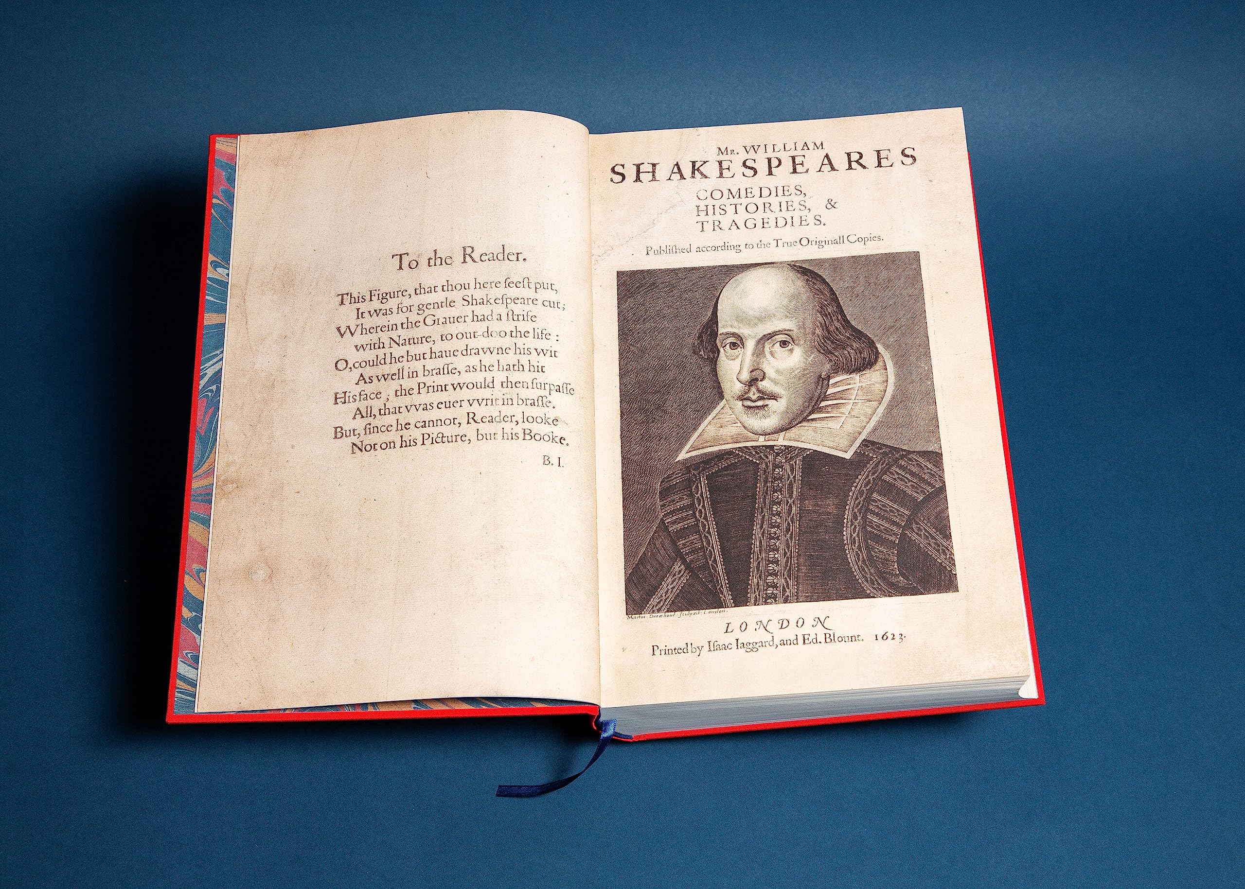 Shakespeare's First Folio 400th Anniversary Facsimile Edition - Mr. William Shakespeare's Comedies, Histories & Tragedies | Authentic Reproduction | Perfect for Literary Collectors, Theater Enthusiasts & Renaissance Studies