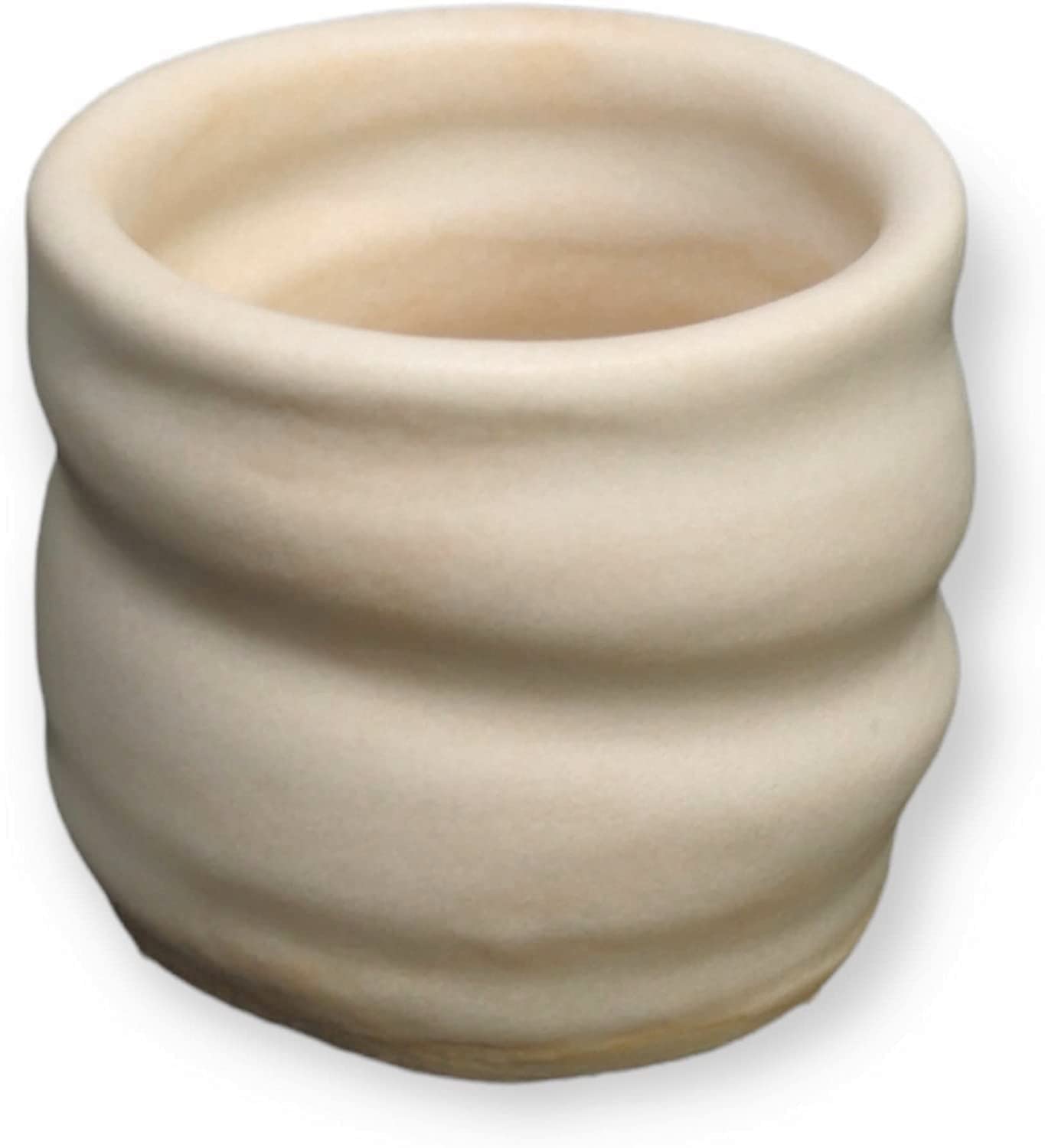 Penguin Pottery Matte Series Off White Ceramic Glaze - Mid & High Fire Cone 5-6 Glaze for Pottery Clay (1 Pint, 16 oz, 473 ml) - Perfect for Handmade Mugs, Bowls & Ceramic Art Projects