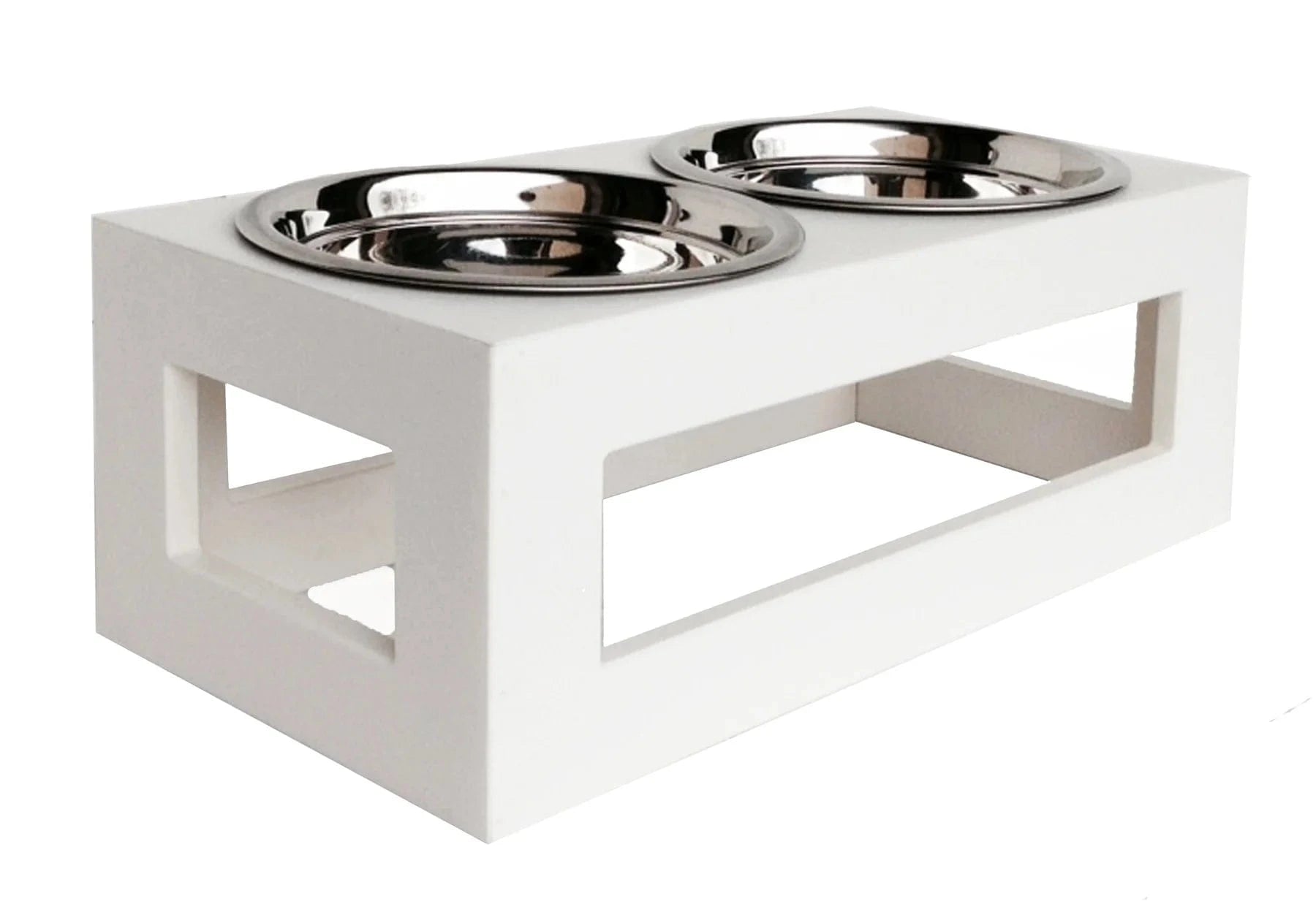 Premium Elevated Dog Feeding Station - Adjustable Height Raised Dog Bowl Stand for Large & Small Dogs - Perfect for Outdoor, Patio, Backyard & Indoor Use