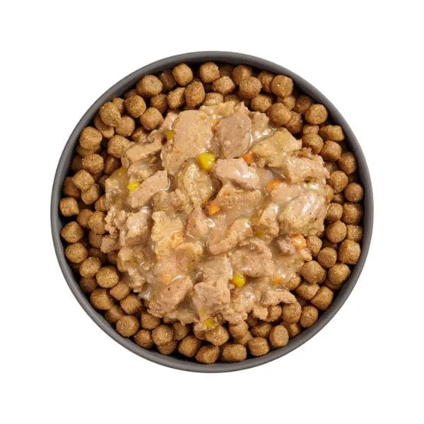 Go! Solutions Booster Weight Management Minced Chicken & Tuna with Gravy Wet Cat Food - High Protein, Grain-Free Formula for Healthy Weight Loss in Cats - Perfect for Indoor & Overweight Felines