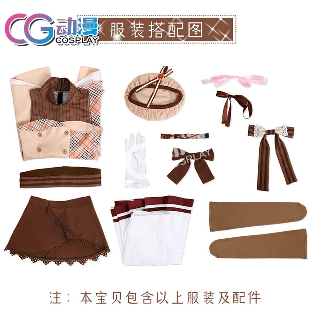 Anime Sakuma Mayu Cosplay Costume Dress - Halloween, Christmas & New Year Party Uniform - Perfect for Cosplay Events, Themed Parties & Anime Conventions