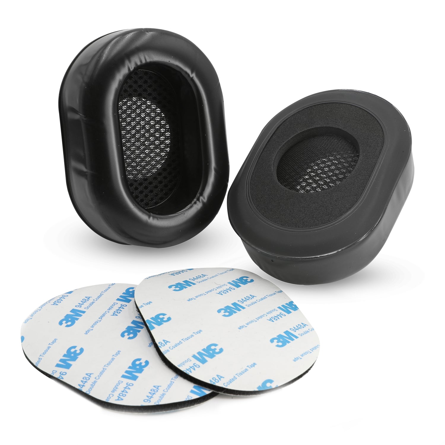 Comfortable Gel Ear Cups with Velcro Mounting for Headphones - Noise Reduction & Pain Relief for Gaming, Work, and Travel