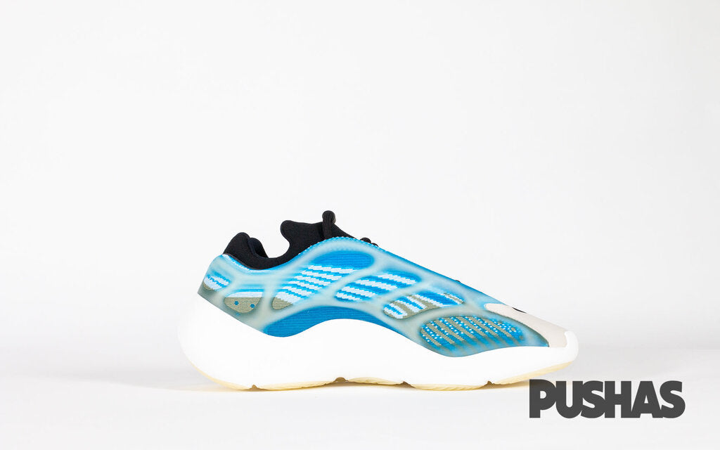 Adidas Yeezy Boost 700 V3 'Arzareth' Blue Glow Running Shoes for Men - Lightweight Comfortable Sneakers for Casual Wear, Gym & Street Fashion