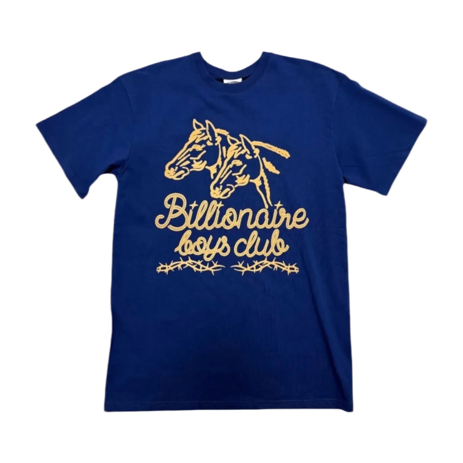Bronco T-Shirt for Men - Blue Depths Color | Comfortable Cotton Casual Tee for Everyday Wear, Outdoor Activities & Sports