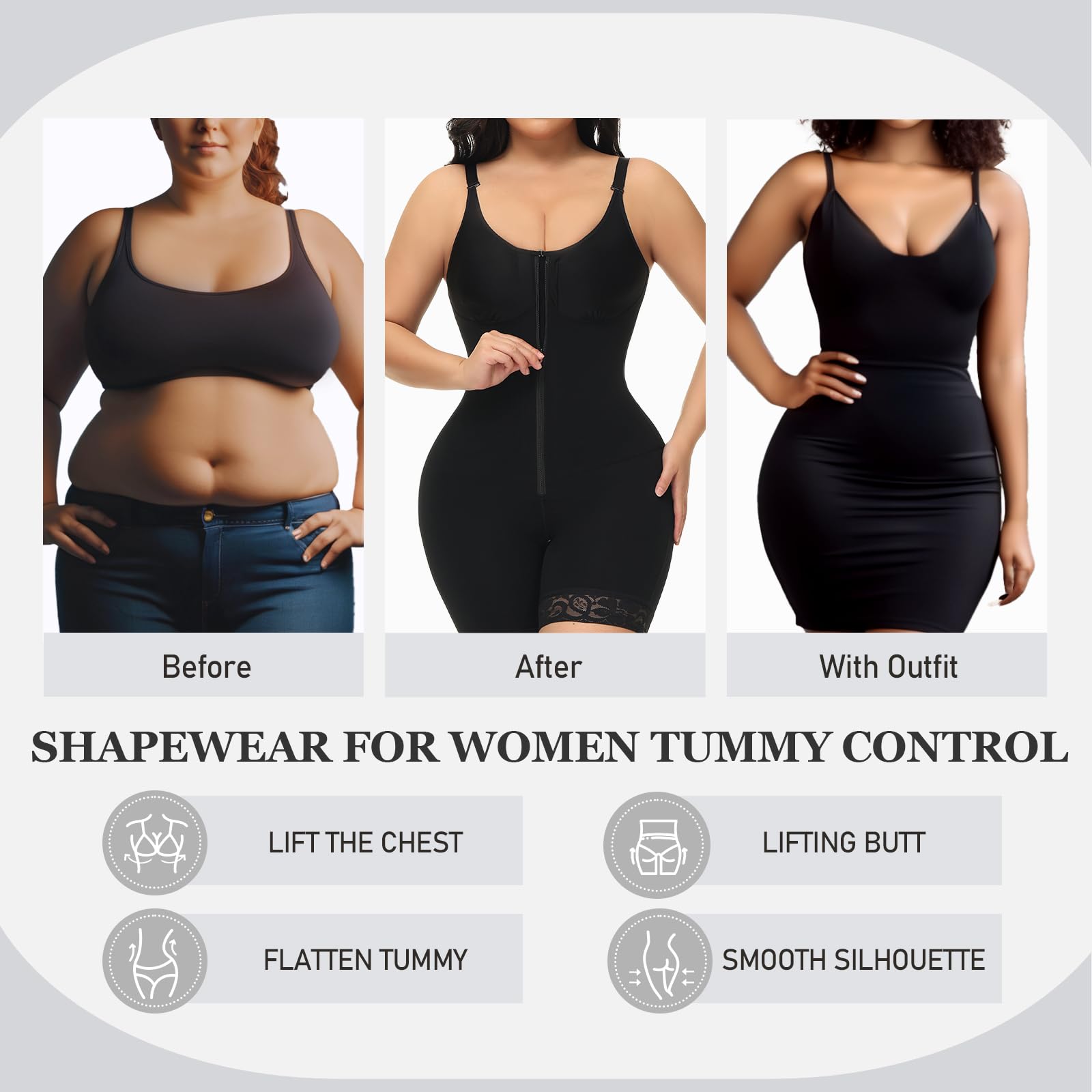 MYODRESS Colombian Shapewear - Tummy Control Faja, Post-Surgery Compression Garment & Butt Lifter Body Shaper for Women | Perfect for Waist Training, Postpartum Recovery & Everyday Slimming