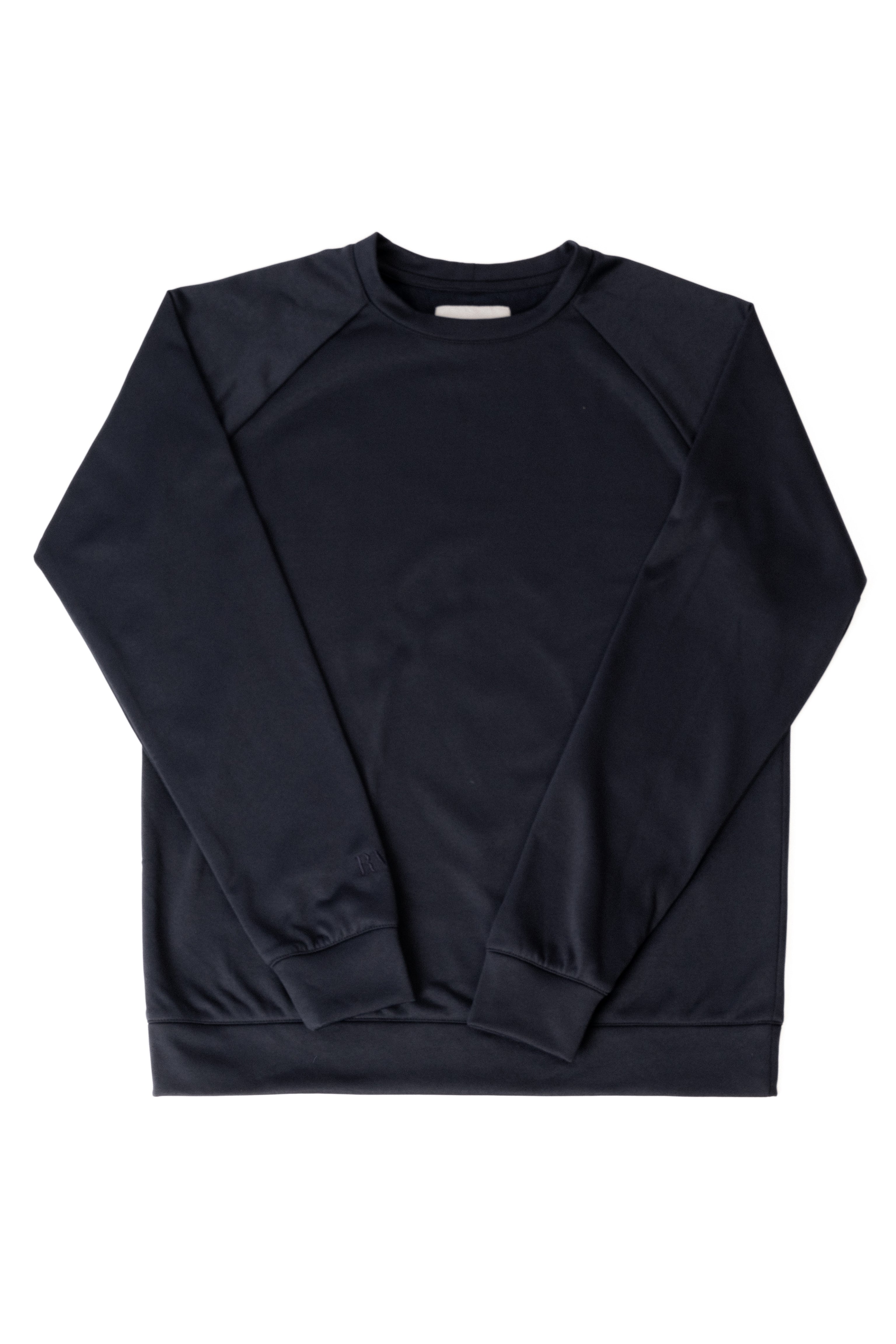 Premium Navy Sweatshirt for Men & Women - Soft Cotton Blend, Comfortable Casual Wear for Everyday Use, Gym, and Outdoor Activities