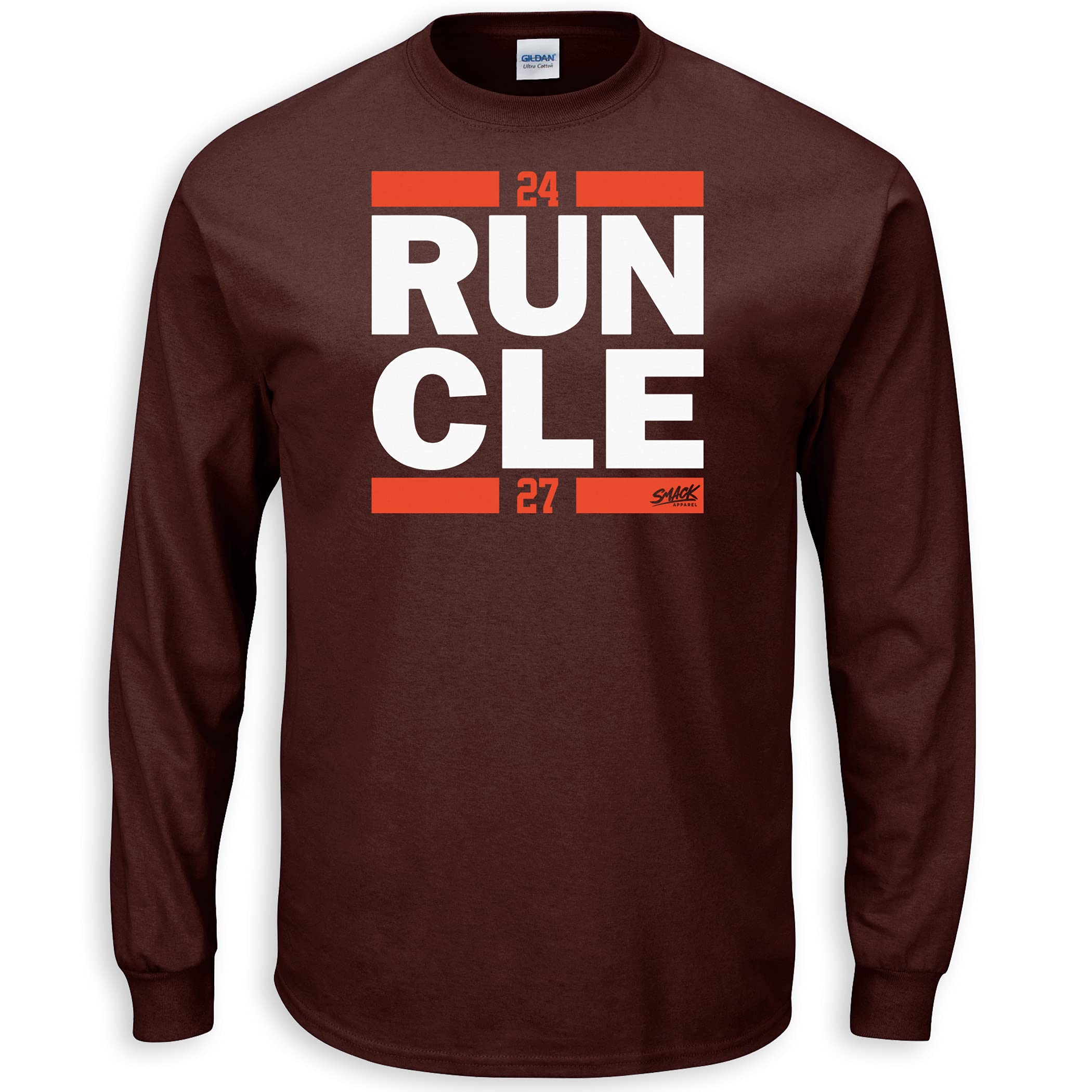 SMACK APPAREL Cleveland Football Fan T-Shirt - Talkin' The Talk Run CLE Graphic Tee for Men & Women (Sizes SM-5XL) | Perfect for Game Day, Tailgating & Showing Team Spirit