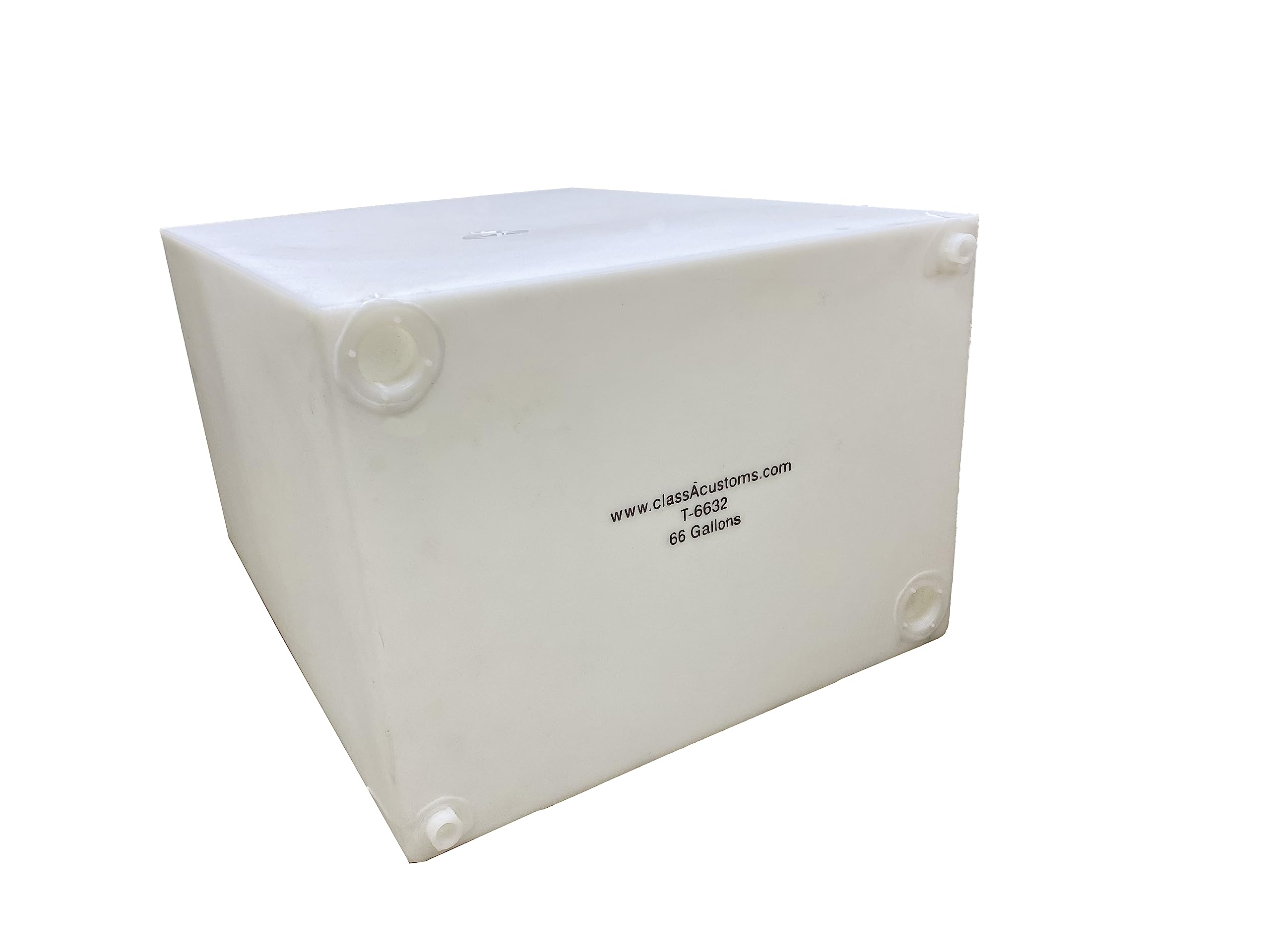66 Gallon RV Fresh Water Holding Tank - Class A Customs T-6632 | Food Truck, Concession & Camper Water Storage | Made in USA | Perfect for Road Trips, Outdoor Events & Mobile Businesses