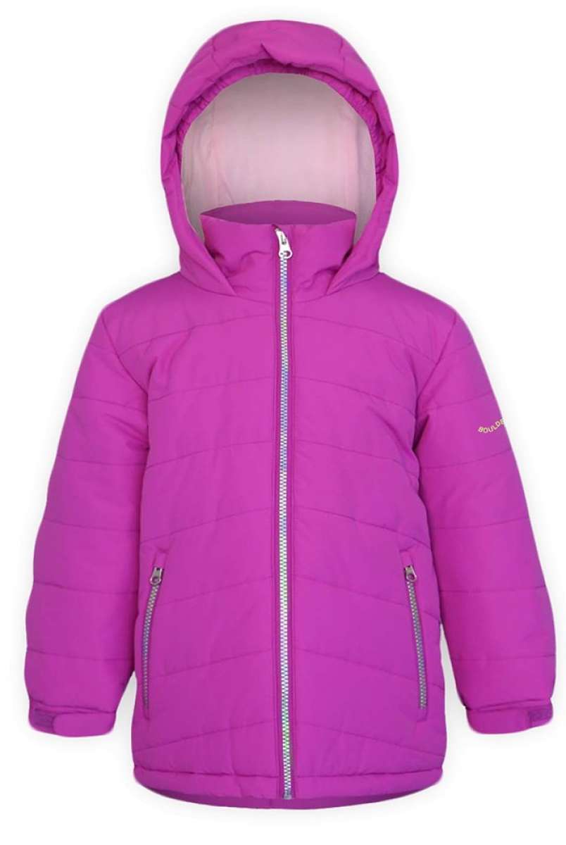 Boulder Gear Kids Devon Insulated Jacket for Boys & Girls - Waterproof Winter Coat with Warm Fleece Lining, Windproof Snow Jacket for Outdoor Activities, School, and Playtime (2024 Edition)