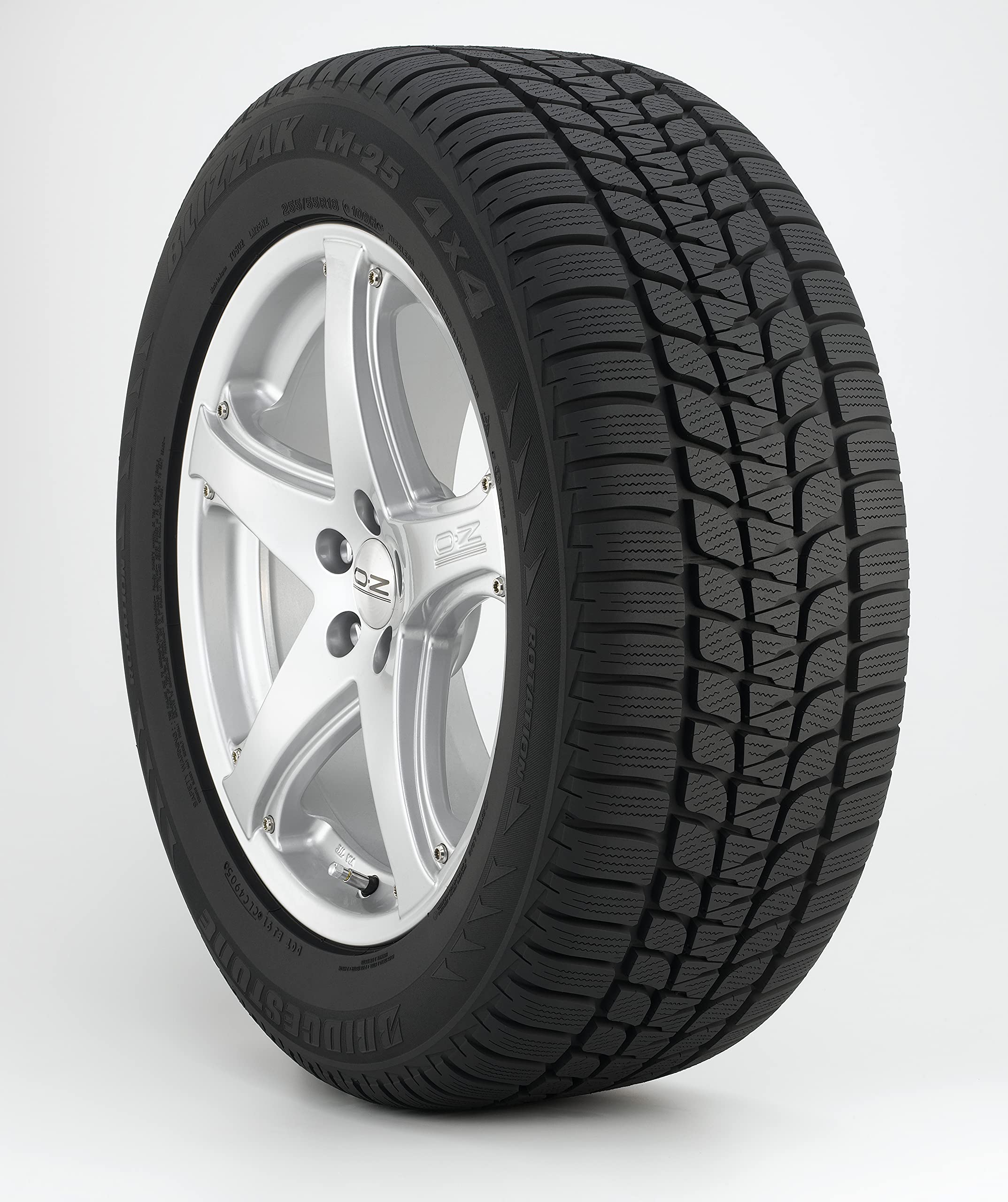 Bridgestone Blizzak LM-25 RFT Winter Radial Tire - 255/40R20 97V - Premium Snow & Ice Performance for SUVs, Sedans & Luxury Vehicles in Harsh Winter Conditions
