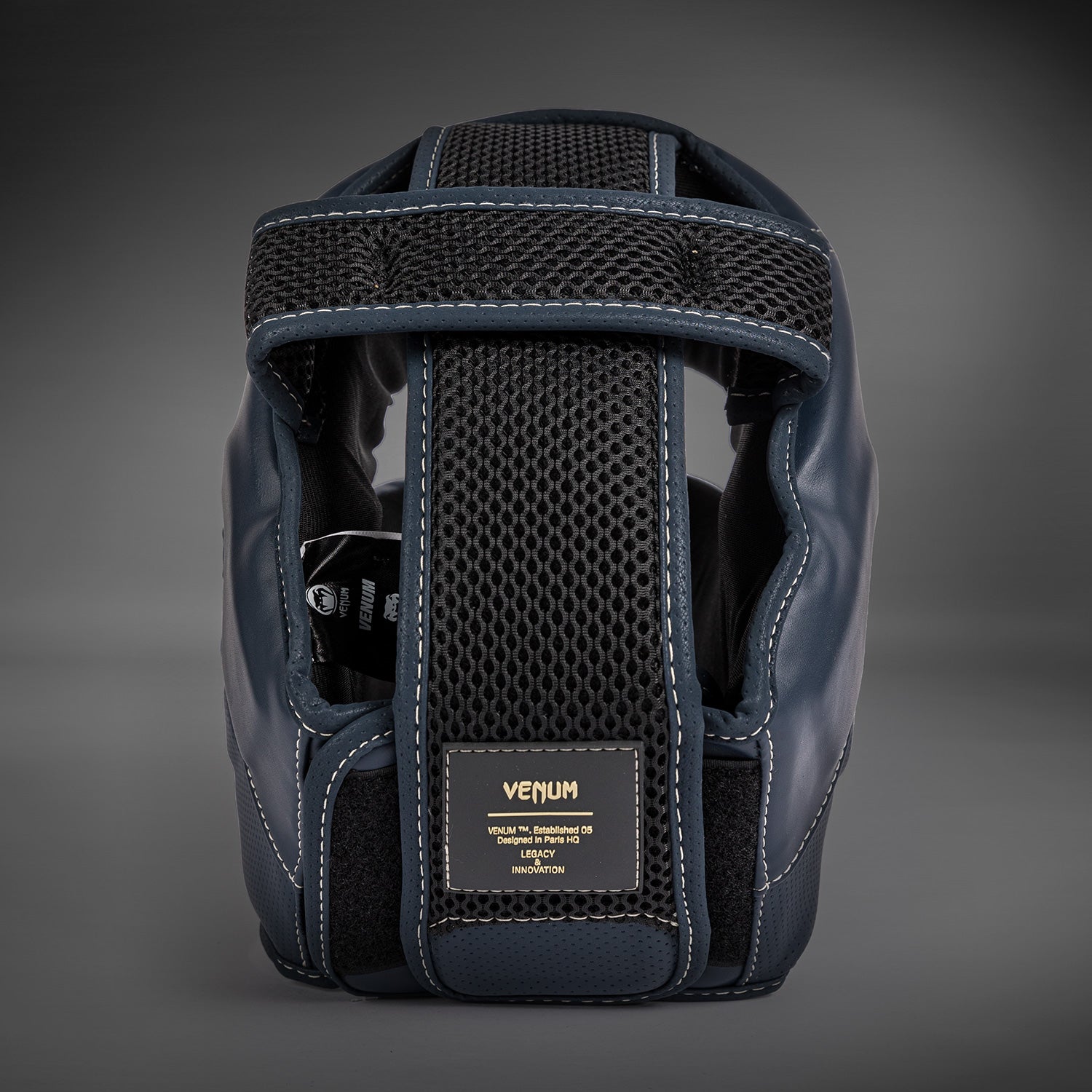 Venum Impact Evo Headgear - Icy Blue MMA Training Head Protection for Boxing, Muay Thai & Kickboxing Sparring - Premium Shock Absorption & Comfort Fit
