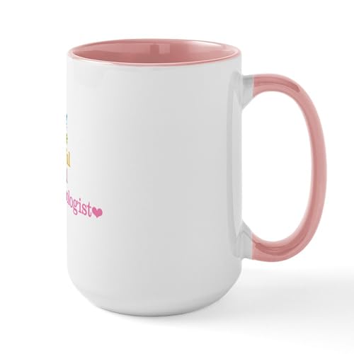 White/Pink Inside - Ophthalmologist Large Mug