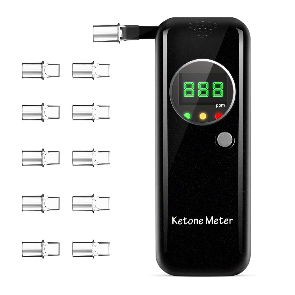 30-Pack Keto Meter Mouthpieces – Compatible with Most Ketosis Breathalyzers for Accurate Ketone Testing | Perfect for Home Keto Diet Tracking & Health Monitoring