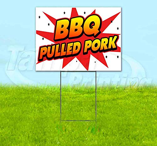 WBG BBQ Pulled Pork Yard Sign - 18