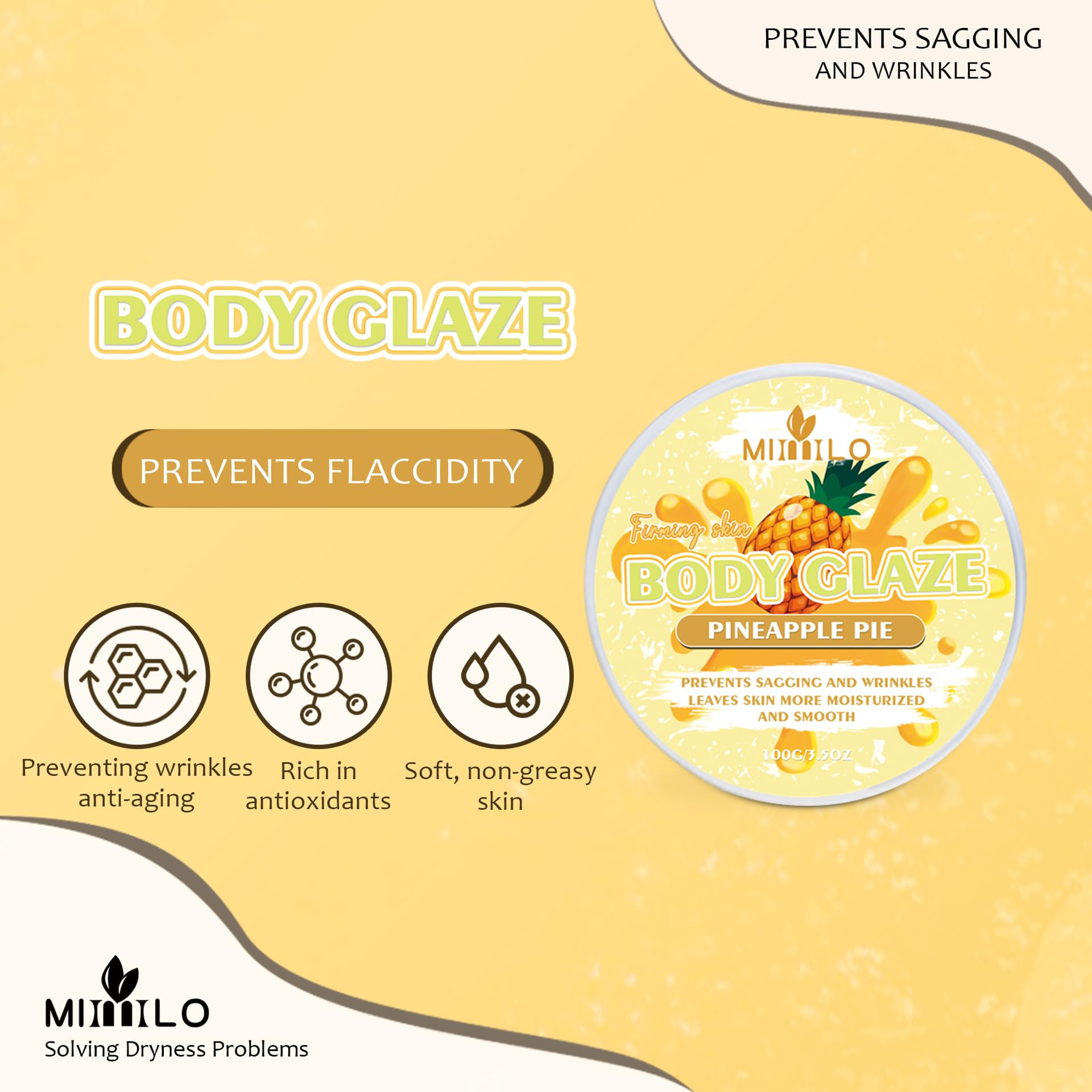 Body Glaze Whipped Body Butter Donut - Strawberry Scented Moisturizing Cream for Women | Deep Hydration & Soft Skin | Perfect for Dry Skin Care & Daily Use
