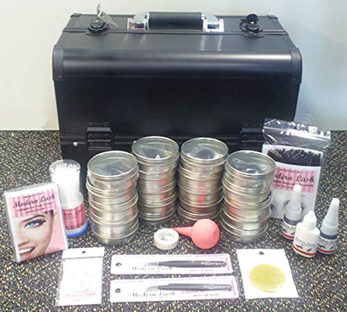 Professional Eyelash Extension Kit - Modern Lash Artist Set for Volume & Classic Lashes | Salon & Home Use for Stunning Eye Looks