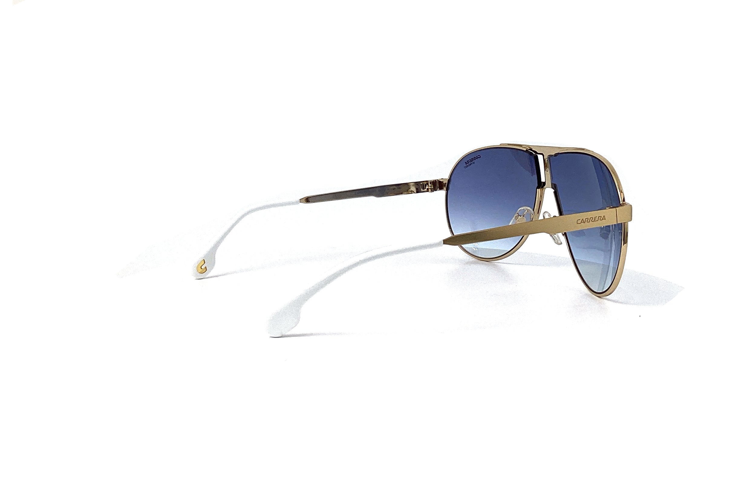 Carrera 1005/S Gold Sunglasses - Polarized UV Protection Aviator Style for Men & Women - Perfect for Driving, Travel, and Outdoor Activities