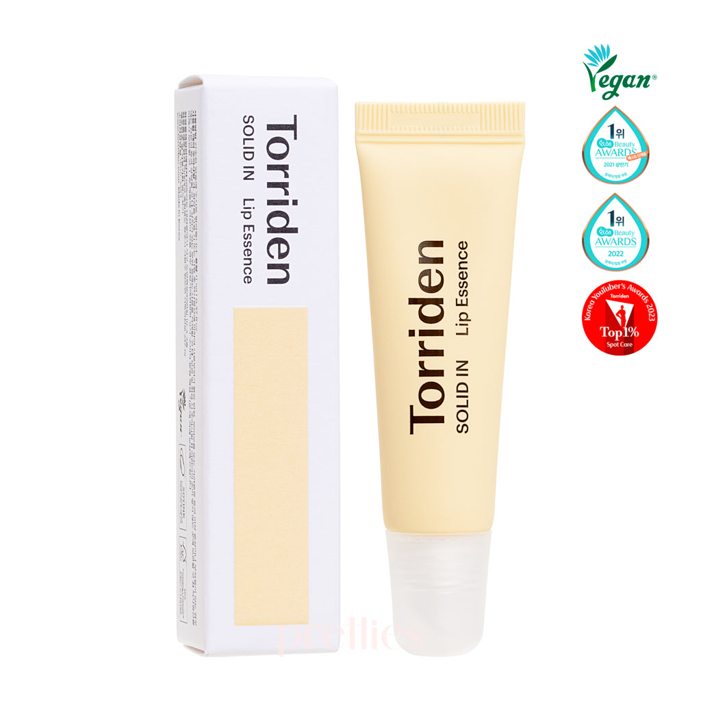 Torriden Solid In Ceramide Lip Essence 11ml - Hydrating Lip Treatment for Dry, Chapped Lips - Perfect for Daily Moisturizing & Night Care