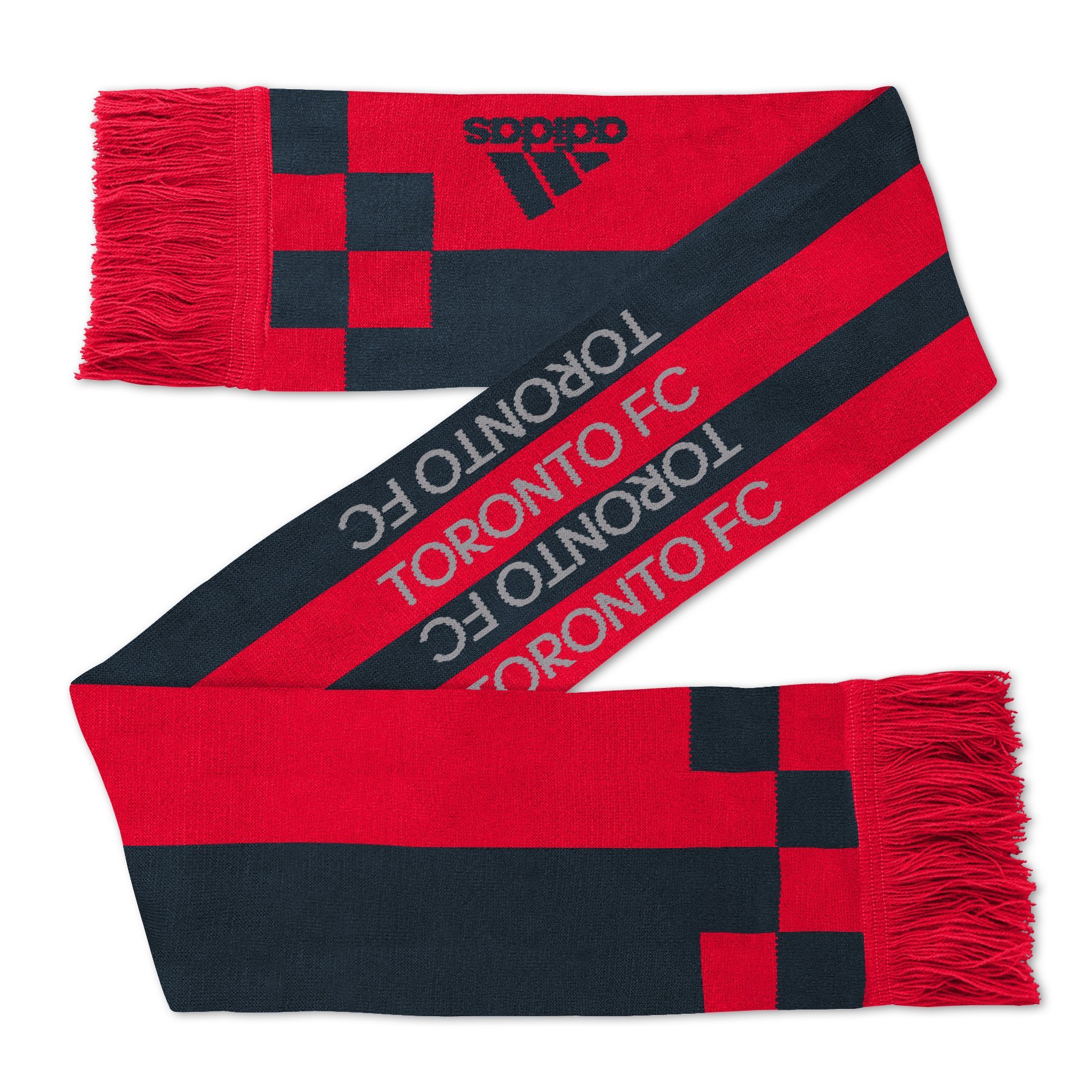 Outerstuff MLS Unisex Kids Fan Stripe Scarf - Perfect for Soccer Games, Team Spirit & Cold Weather (Youth Size)