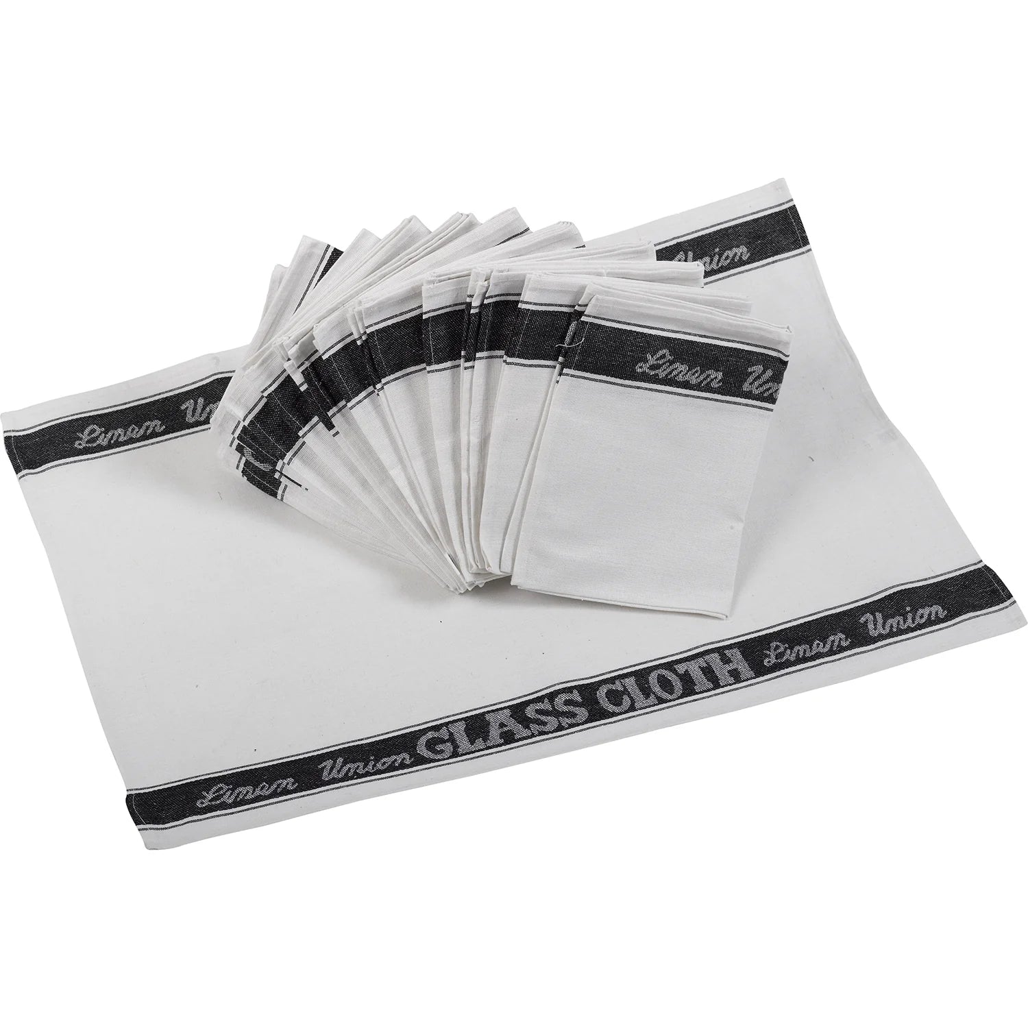Premium Linen Union Glass Cloth - High-Quality Cleaning Cloth for Windows, Mirrors & Glass Surfaces - Streak-Free & Lint-Free for Sparkling Clean Results