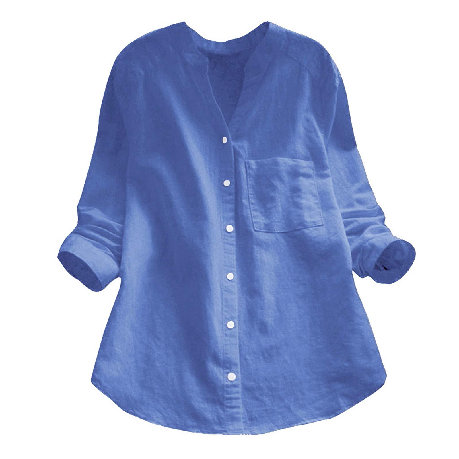 Women's Sexy Teacher Shirts - Long Sleeve Linen Blouse, Casual Cotton Tops & Trendy Hoodies for Women | Perfect for Classroom, Date Night & Everyday Wear