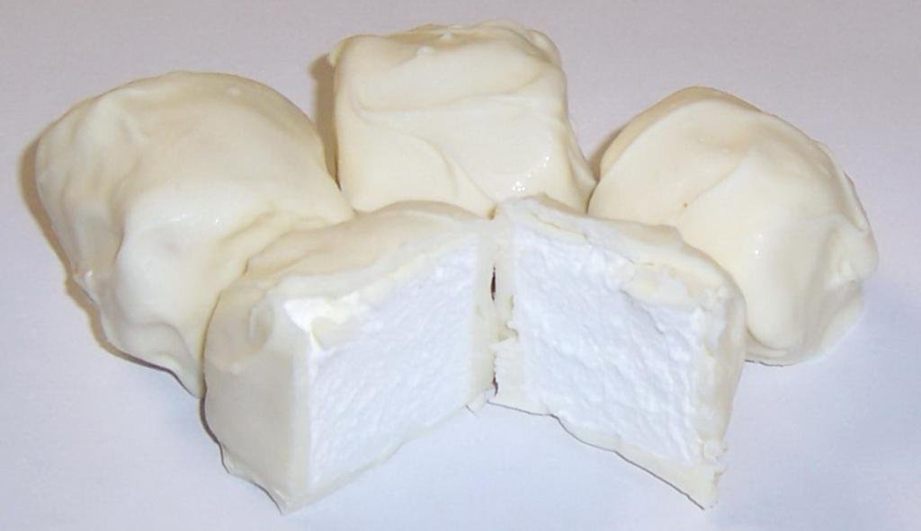 Scott's Cakes Premium White Chocolate Covered Marshmallows - 1 Pound Gourmet Gift Box | Perfect for Holidays, Parties & Sweet Treats