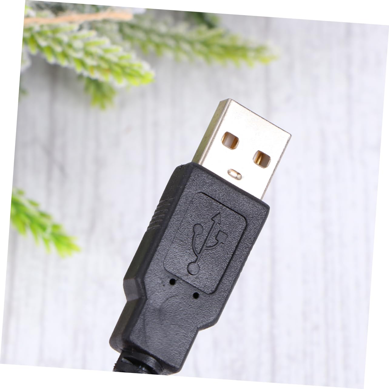 1M USB to DC Power Extension Cable - Black USB Power Supply Extender Wire for Laptops, Printers, Cameras | Home & Office Use