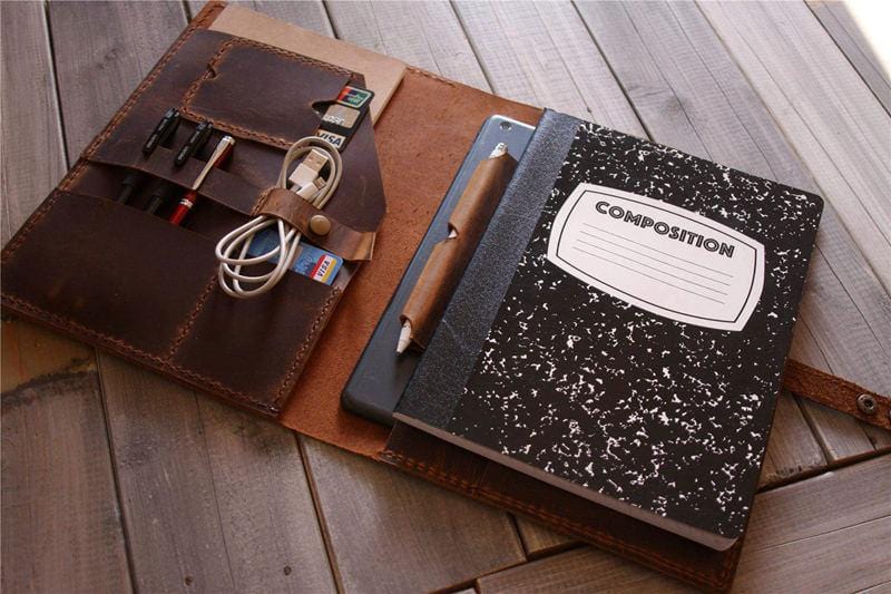 Refillable Composition Notebook Cover Holder - Durable & Stylish Journal Binder for School, Office & College - Perfect for Note Taking, Writing & Organizing Papers