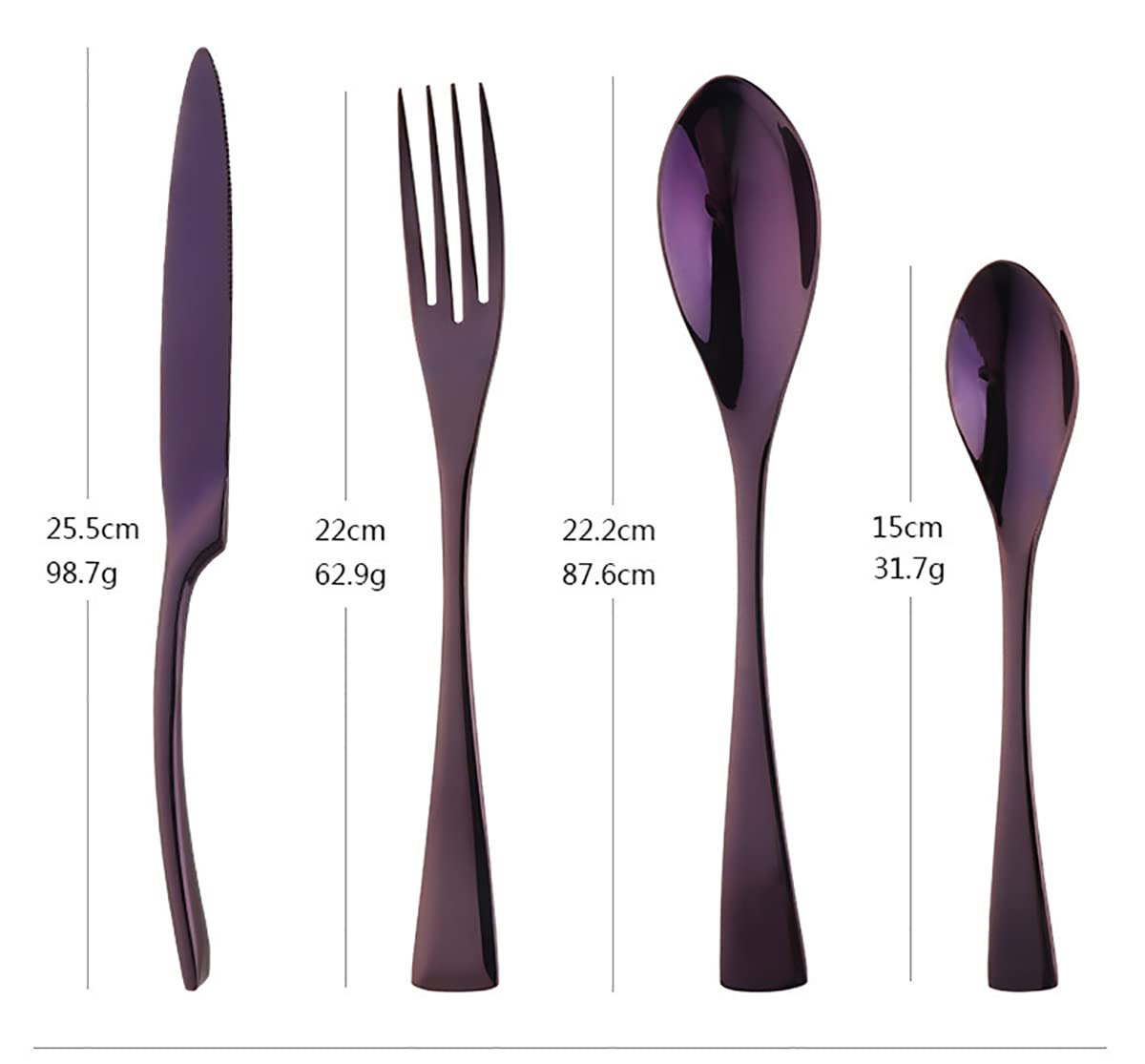 48-Piece Matte Rose Gold Silverware Set for 12 - TWEE Stainless Steel Flatware Cutlery Set | Durable for Home, Kitchen, Restaurant & Hotel | Dishwasher Safe | Perfect for Dinner Parties, Weddings & Everyday Dining