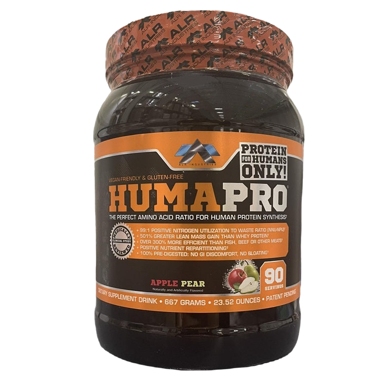 ALRI HumaPro Apple Pear Flavor Protein Powder 667g - Premium Amino Acid Supplement for Muscle Recovery & Workout Performance