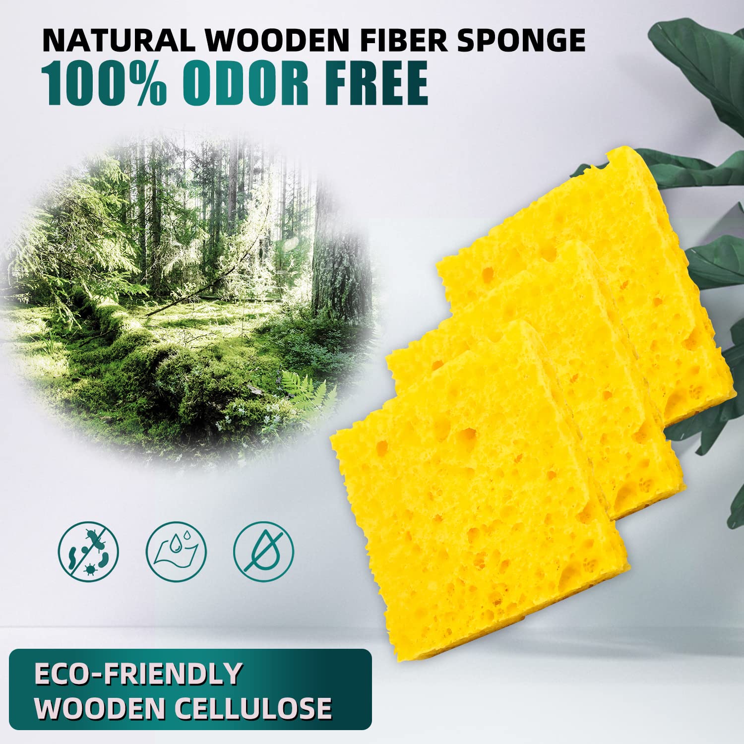 30PCS High-Temperature Soldering Sponge, 2.36