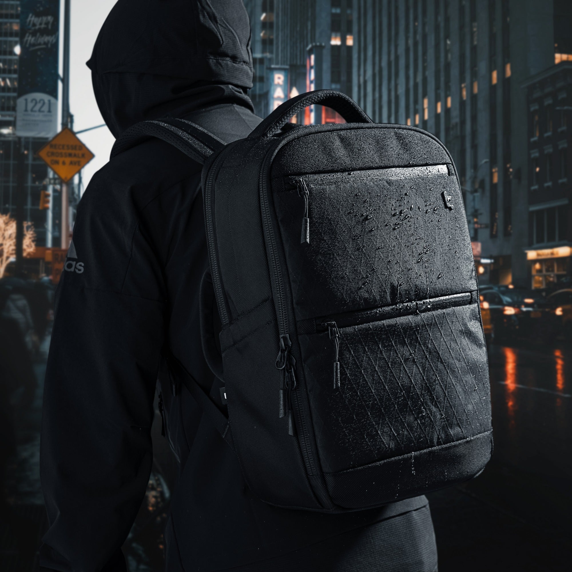 TechPack T73 X-Pac Waterproof Laptop Backpack 15.6 Inch - Durable Travel & Business Backpack for Commuters, Students & Digital Nomads - Perfect for Work, School & Outdoor Adventures