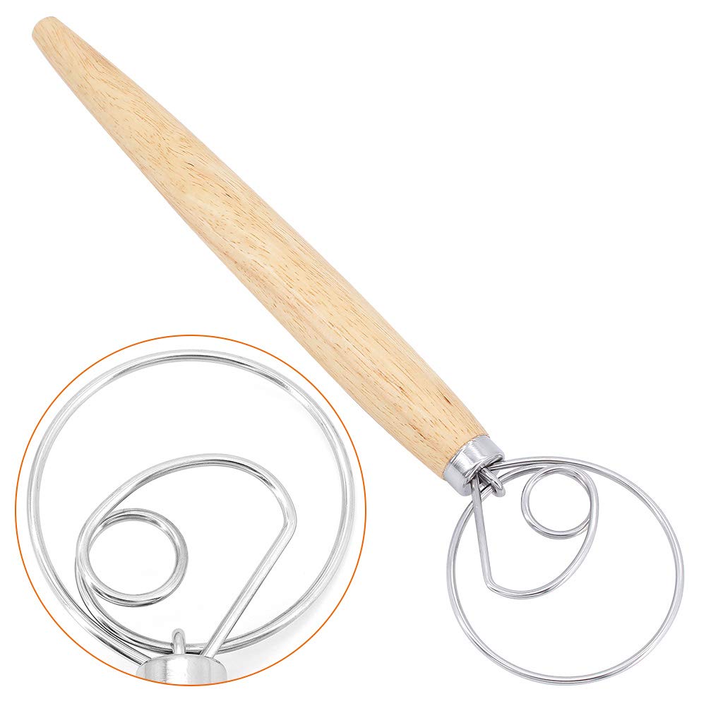 Gearific 10 Inch Oval Bread Proofing Basket - Natural Rattan Sourdough Proving Basket with Baking Kit (Includes Cloth Liner, Dough Scraper, Bread Lame, Brush & 16 Decor Stencils) - Perfect for Artisan Bread Baking, Homemade Sourdough & Rustic Loaves
