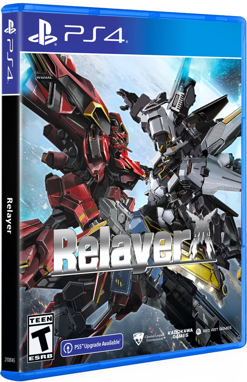 Relayer - PlayStation 4 Game | Sci-Fi Strategy RPG for PS4 | Epic Space Battles & Tactical Combat | Perfect for Strategy Gamers & Sci-Fi Fans