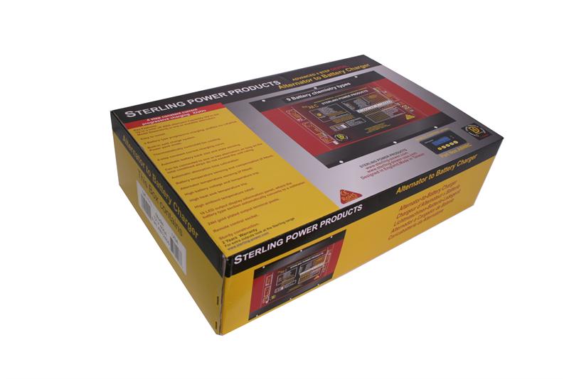 Sterling Power 24V 200A Alternator to Battery Charger - High Efficiency Marine & RV Battery Charging for Boats, Campers, and Off-Grid Power Systems