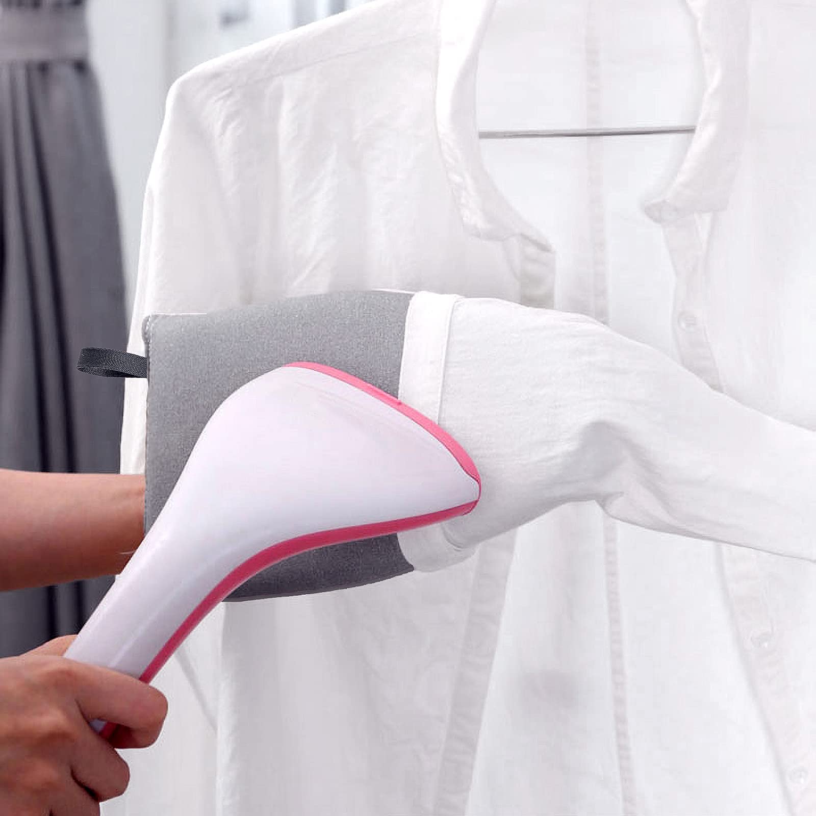 Heat Resistant Garment Steamer Gloves - Anti Steam Ironing Mitt for Clothes, Professional Garment Steamer Accessories - Perfect for Home Laundry, Dry Cleaning & Professional Tailoring