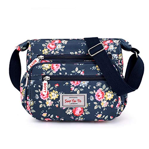 Floral Dark Blue