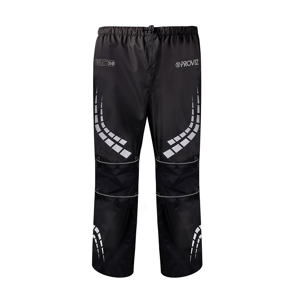 Proviz REFLECT360 Waterproof Pants for Women - High Visibility Cycling & Running Pants with Reflective Technology for Night Safety