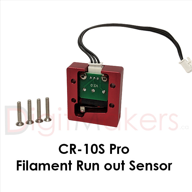 CR 10S Pro Filament Run Out Sensor - Auto Detection for 3D Printers | Perfect for Continuous Printing & Preventing Failed Prints