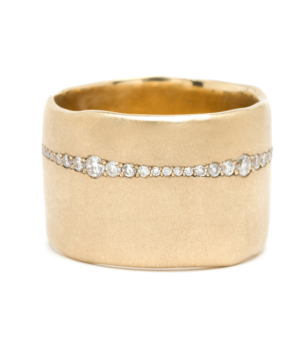 Torn Paper Band With Horizontal Diamond Stripe - Stylish Wristband for Casual Wear, Parties, and Festivals | Trendy Fashion Accessory for Women & Men