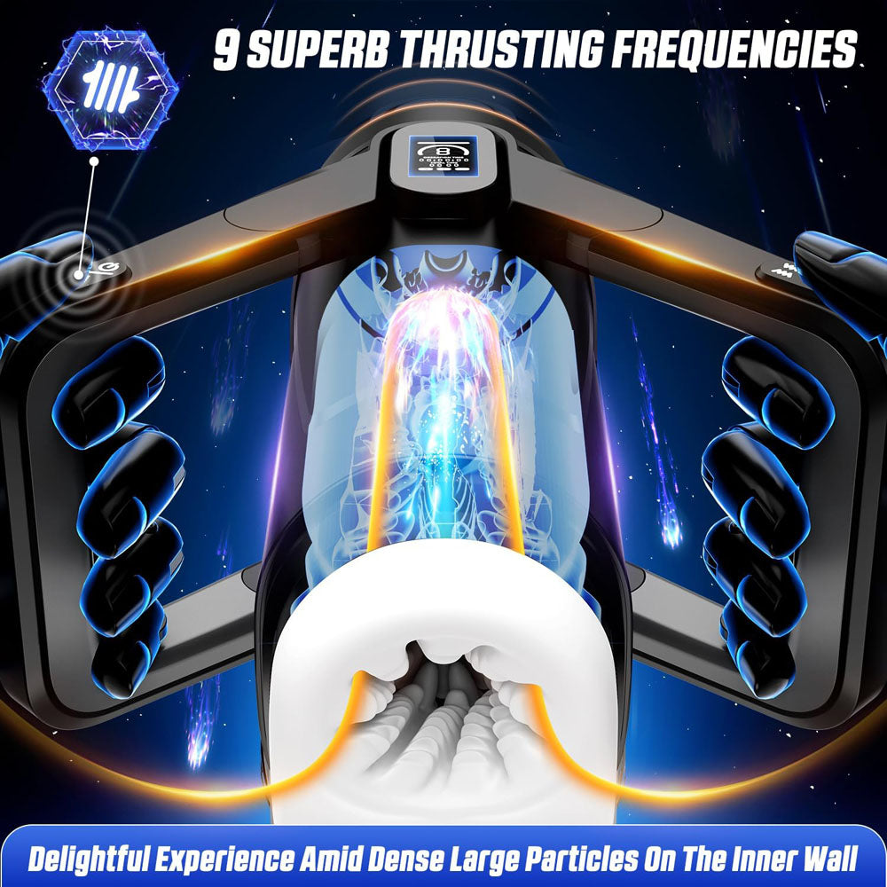 CyberSkin The Wing - Automatic Male Masturbator with Vibration & Stroking Technology - Perfect for Solo Pleasure & Discreet Adult Play