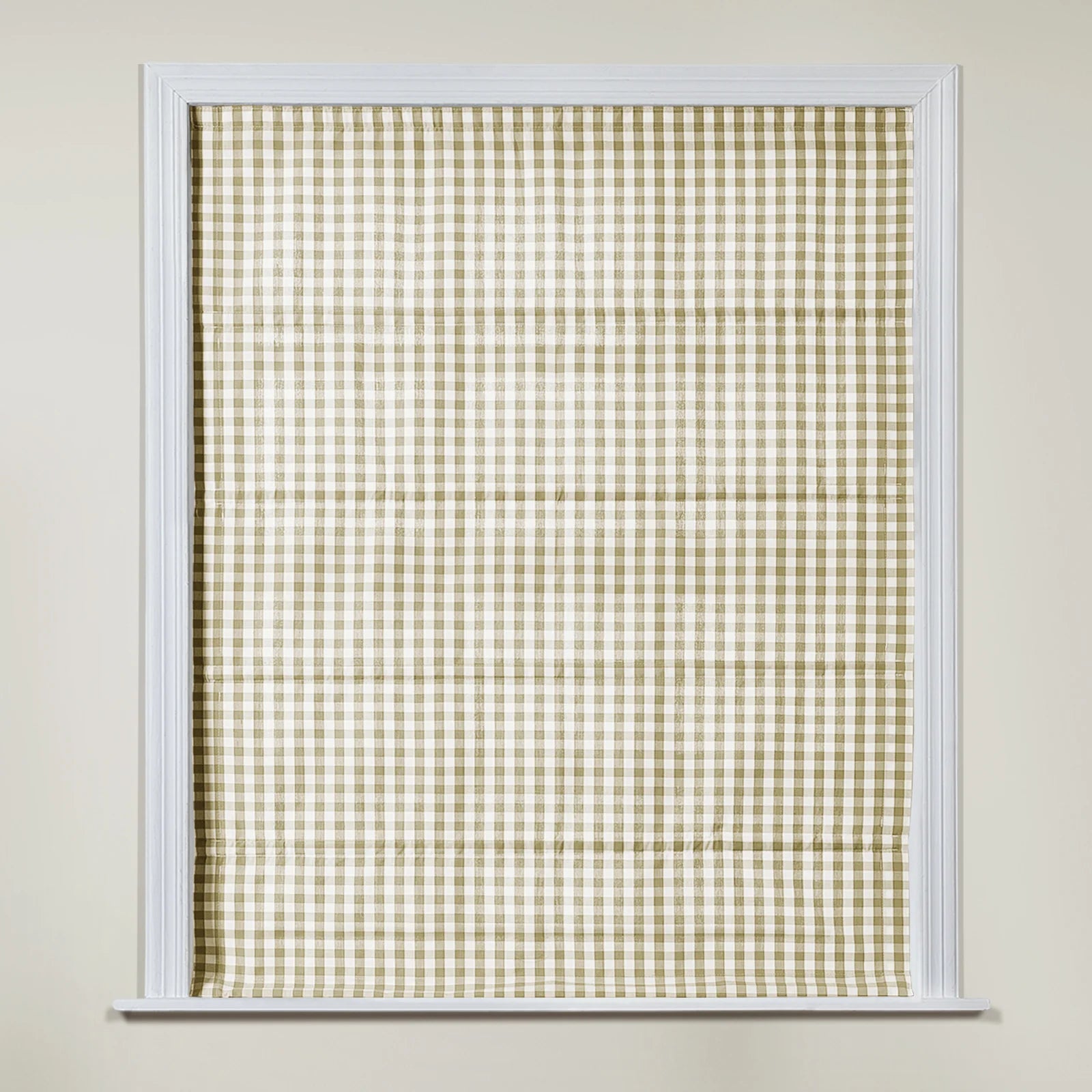 Celia Patterned Cordless Roman Shade Window Treatment - Blackout Fabric for Bedroom & Living Room Privacy & Light Control