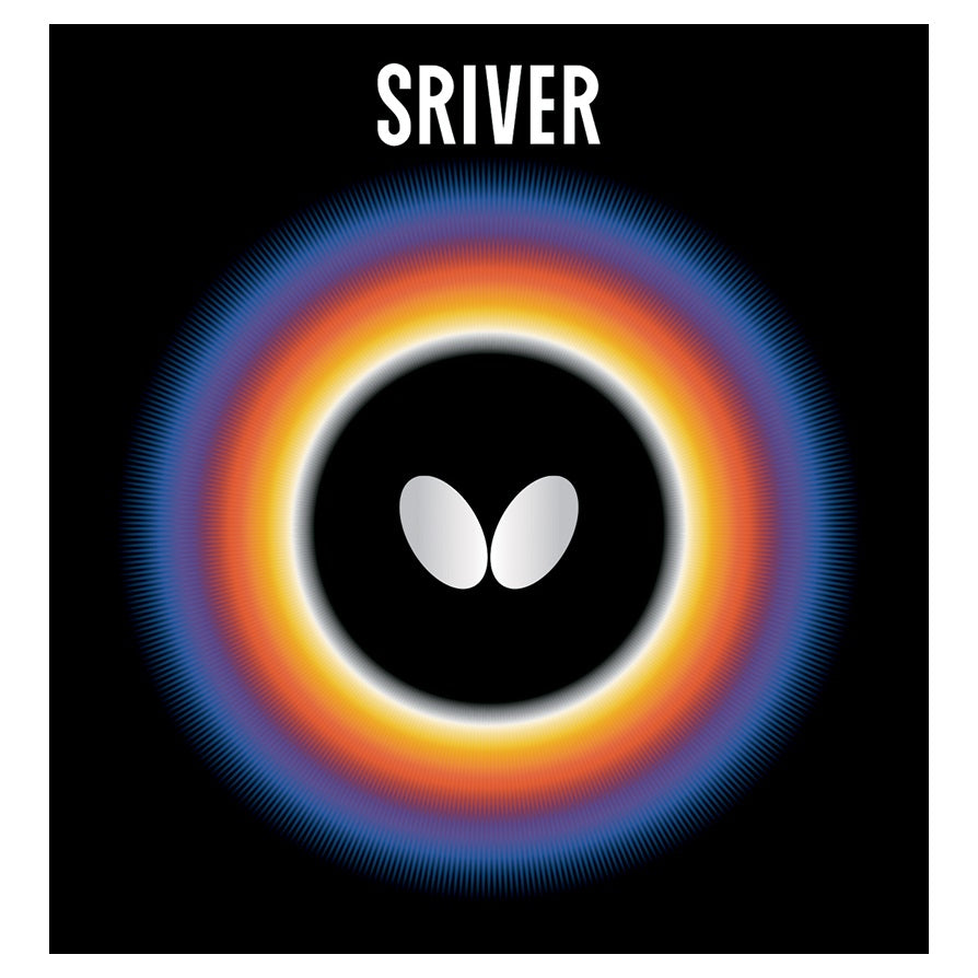 Butterfly Sriver Table Tennis Rubber - High Performance Ping Pong Paddle Rubber for Spin & Speed - Perfect for Tournament & Training Play