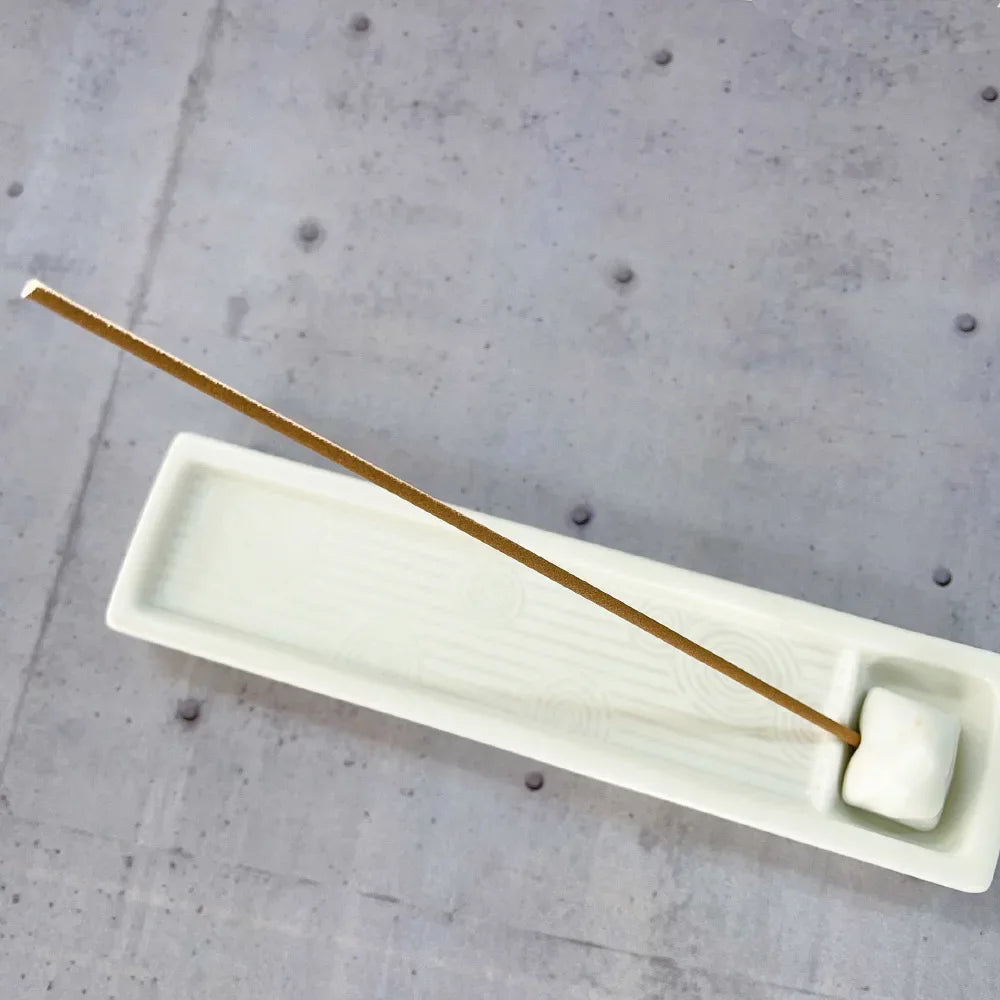 Kousaido Zen Rock Garden Incense Holder - Unique Stylish Incense Burner for Meditation, Yoga & Home Decor | Japanese Inspired Aromatherapy Accessory