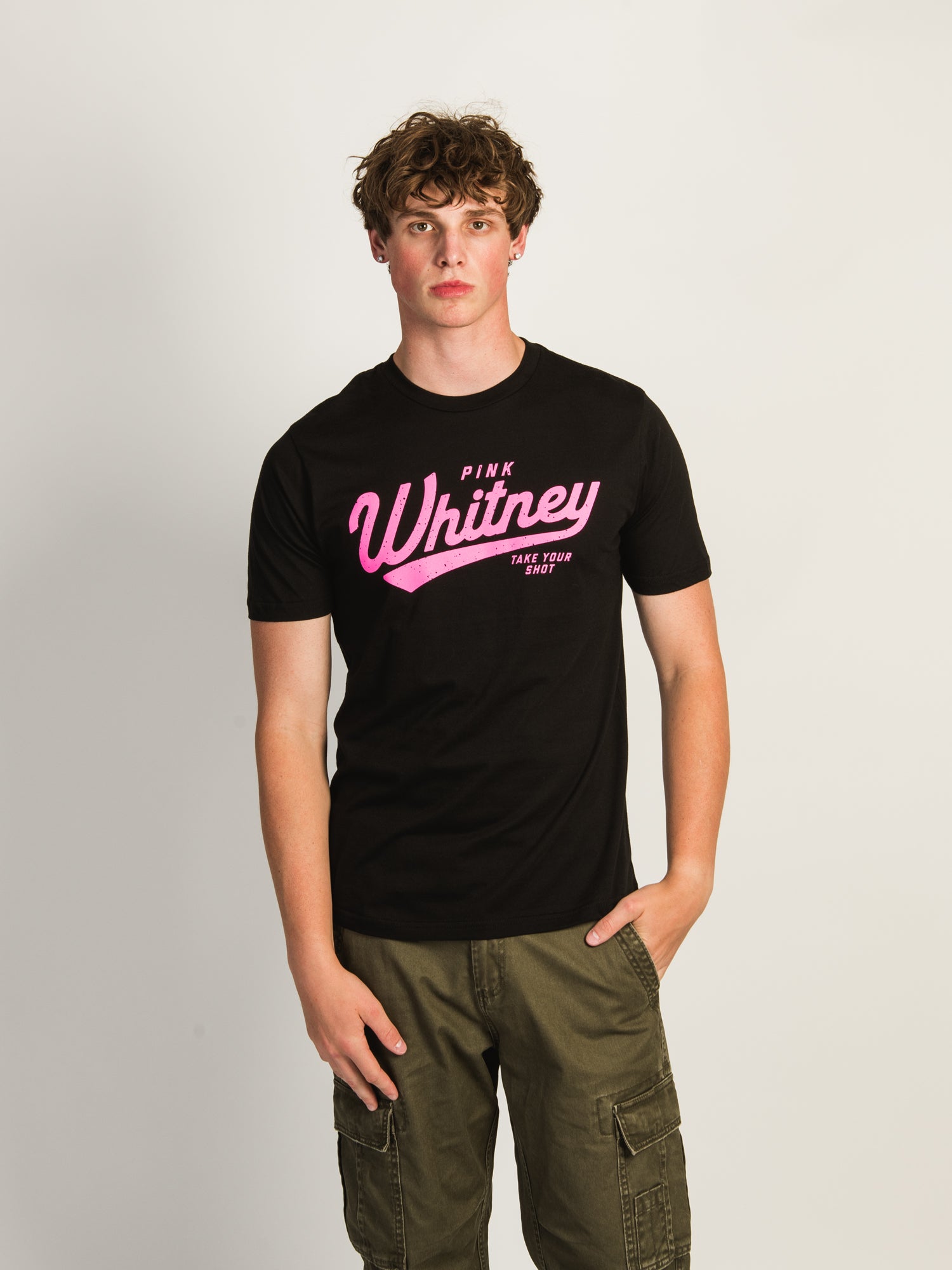 Barstool Sports Pink Whitney T-Shirt - Soft Cotton Tee for Men & Women - Perfect for Casual Wear, Sports Events & Fan Merchandise