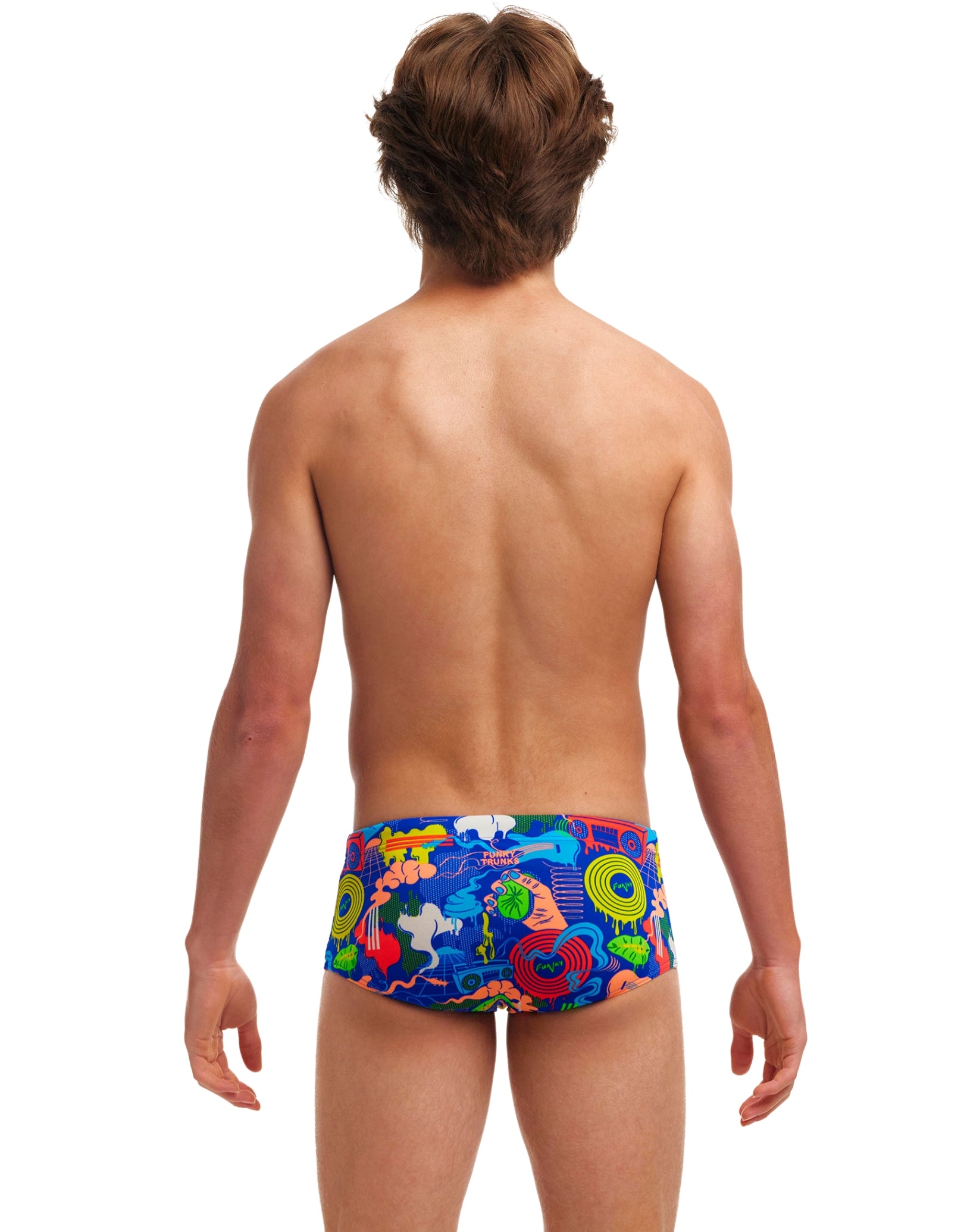 Boys Blue Baby Sidewinder Swim Trunks - Quick Dry Swim Shorts for Toddlers - Perfect for Pool, Beach & Summer Water Activities